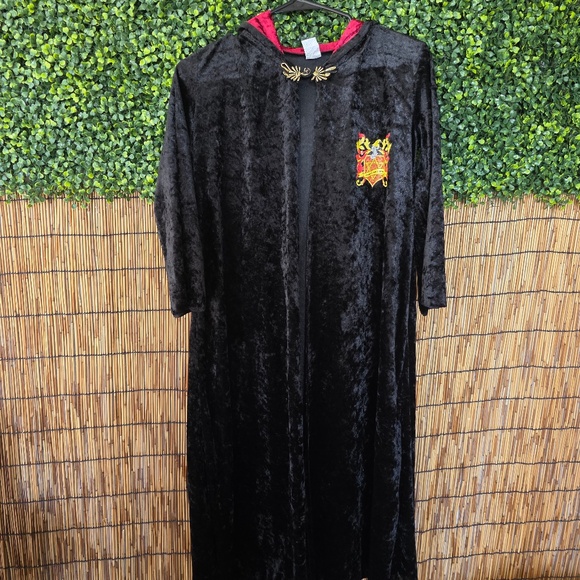 Harry Potter Gryffindor Robe Child Large Black Costume Cosplay - Picture 1 of 10